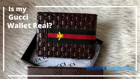 how much does a fake gucci wallet cost|how to tell authentic gucci.